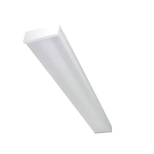 MaxLite 4-ft 50W LED Wrap Light w/ Battery Backup, 0-10V Dimmable, 5951 lm, 120V-277V, 4000K