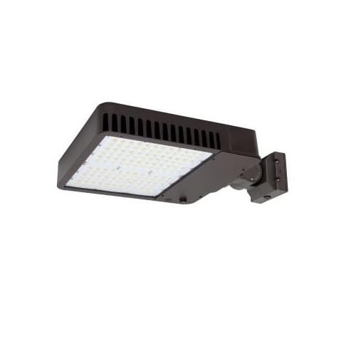 MaxLite 200W LED Slim Area Light w/ Wall Mount, T4, 277V-480V, CCT Selectable