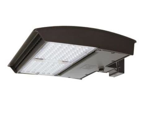 MaxLite 150W LED Wall Mount, T4 Wide, Fixed, 277V-480V, CCT Selectable