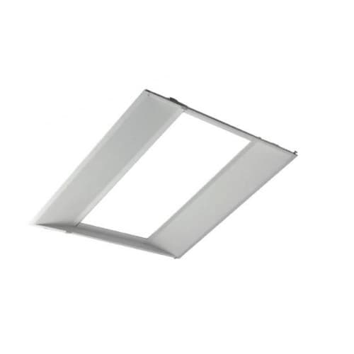 MaxLite 30W 2x2 LED Recessed Troffer w/ Backup, 0-10V Dimmable, 2640 lm, 120V-277V, 3500K