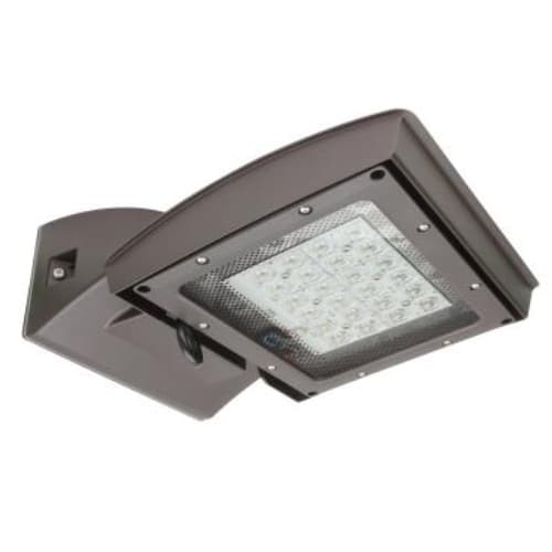 MaxLite 55W LED Shoebox Area Light, Type III, 0-10V Dim, 250W MH Retrofit, 6250 lm, 5000K