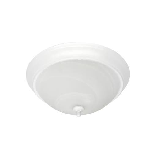 MaxLite 15" 24W LED Flush Mount, Traditional, 150W Inc. Retrofit, Dim, 1680 lm, 3000K, White