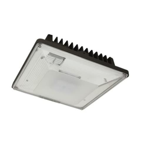 MaxLite 30W LED Low-Profile Canopy Light, 0-10V Dimming, 150W MH Retrofit, 3341 lm, 4000K