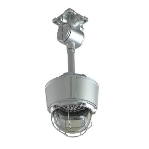 MaxLite 23W Hazard Location Pendant LED Low Bay w/ 11-ft Pole Mount, 75W MH Retrofit, 2760 lm