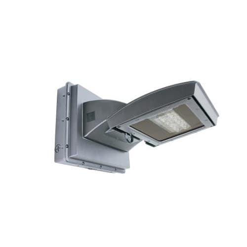 MaxLite 55W LED Wall Light w/ -20 Deg Backup & Photocell, Type IV, 6200 lm, 120V-277V, 4000K