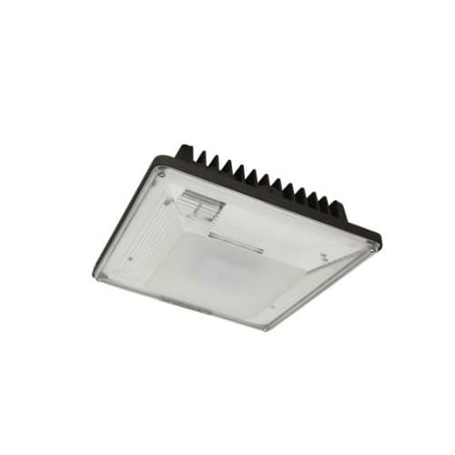 MaxLite 30W LED Canopy Light Fixture, 150W MH Retrofit, Dim, 3327 lm, 4000K, Bronze