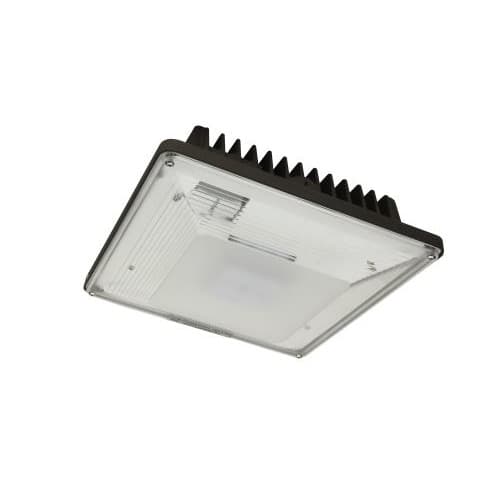 MaxLite 52W LED Canopy Light w/ Photocell, Canopy Distribution, 6542 lm, 120V-277V, 4000K