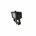 MaxLite 30W Flood Light w/ Swivel Mount & Photocell Sensor, Wide, Dim, 3400 lm, 5000K