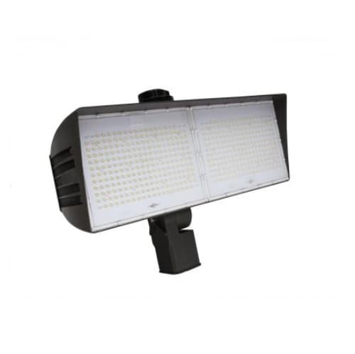 MaxLite 120W LED Large Flood Light w/ Slipfitter Mount & 7-Pin Receptacle, Dim, 4000K