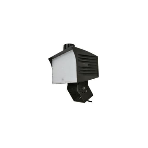 MaxLite 120W LED Large Flood Light w/ Trunnion Mount & 3-Pin Receptacle, Dim, 4000K