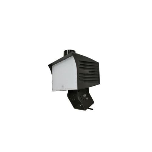 MaxLite 120W LED Large Flood Light w/ Trunnion Mount & 7-Pin Receptacle, Wide, Dim, 5000K