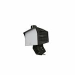 MaxLite 120W LED Large Flood Light w/ Trunnion Mount & 7-Pin Receptacle, Wide, Dim, 5000K