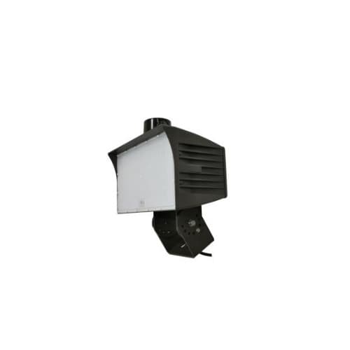 MaxLite 120W LED Large Flood Light w/ Trunnion Mount & 7-Pin Receptacle, Wide, Dim, 5000K