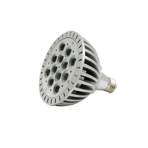 MaxLite 12W LED PAR38 Bulb, 75W Inc. Retrofit, 525 lm, 120V, 3000K