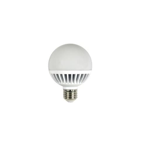 MaxLite 8W LED G25 Bulb, 40W Inc Retrofit, Dim, E26, 460 lm, 5000K