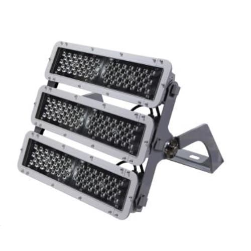 MaxLite 405W LED Flood Light, High Bay Mount, Custom Beam, 1200W MH Retrofit, 36390 lm, 5000K