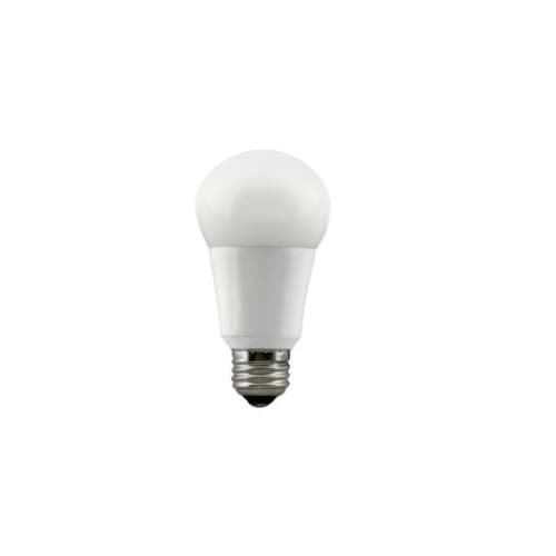 MaxLite 12W LED A19 Bulb, 60W Inc Retrofit, Dim, E26, 800 lm, 4000K