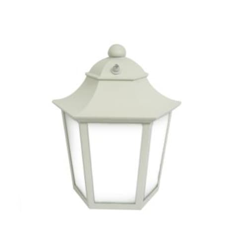 MaxLite 12W LED Outdoor Medium Wall Lantern w/ Motion, 40W Inc Retrofit, 511 lm, 2700K