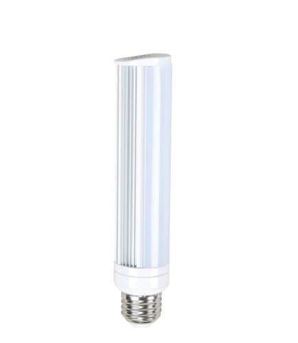 MaxLite 8W Horizontal LED PL Bulb, 725 lm, Direct Line Voltage, E26, 5000K