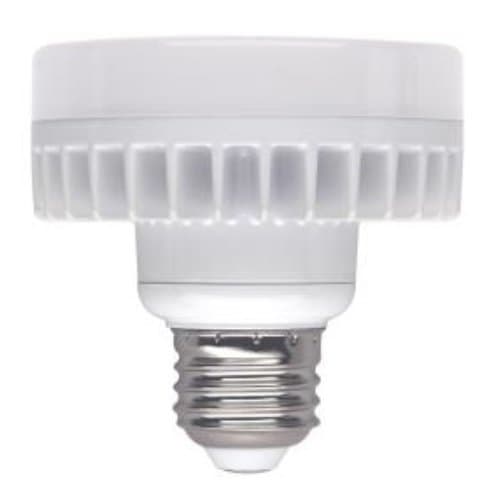 MaxLite 3000K, 9W LED Squat Pancake Bulb with E26 Base, Dimmable