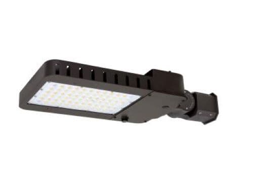MaxLite 145W LED Slim Area Light w/ Slipfitter, Type 5, 277V-480V, CCT Select