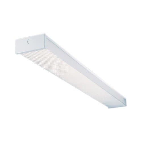 MaxLite 30W 4 Ft LED Surface Mount Utility Fixture w/ On/Off Motion Sensor, 4000K