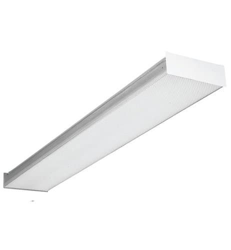 MaxLite 50W 4 Ft LED Linear Utility Wrap Fixture with On/Off Motion Sensor, 4000K