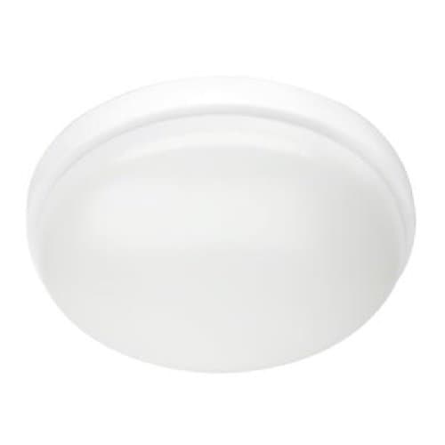 MaxLite White, 17W LED Contemporary 13 Inch Ceiling Flush Mount Fixture, 2700K