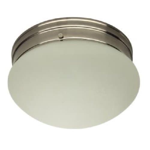 MaxLite Large 24W LED Mushroom 9 In Ceiling Mount Fixture, 2700K, 695 Lumens