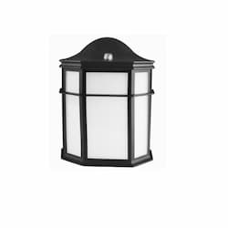 MaxLite 14W LED Integrated Outdoor Lantern w/ Photocell, 1166 lm, 120V, Black