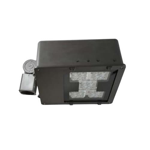 MaxLite 100 Watt LED Large Flood Light, Flood Beam with Knuckle,Motion/Daylight Sensor