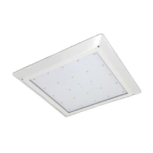 MaxLite 94 Watts 5000K LED Recessed Canopy Fixture, White