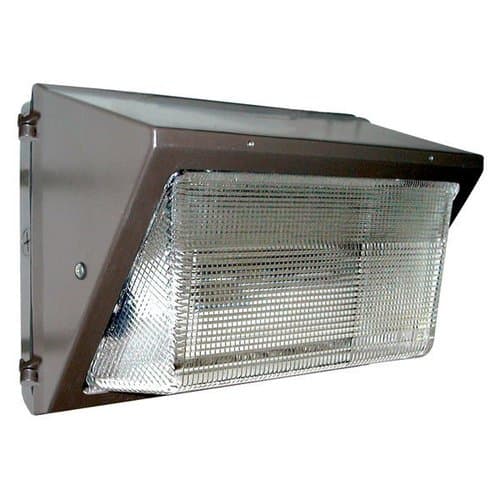 MaxLite 120V-277V, 40W LED Wallmax Security Wall Pack, 5000K, Bronze