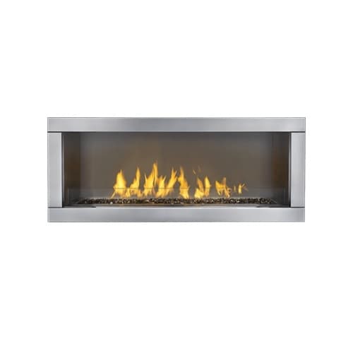 Napoleon 48-in Galaxy Outdoor Fireplace w/ Electronic Ignition, One Sided, Gas