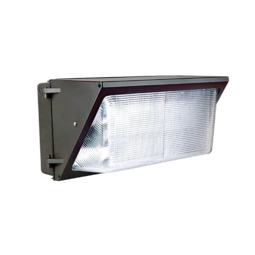 NaturaLED 60W LED Traditional Wallpack Light, 250W MH Retrofit, Dimmable, 4612lm, 5000K, Bronze