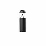 NaturaLED 18W LED 3.5-ft Bollard Pathway Light, Round Top, 100W MH Retrofit, 2000 lm, 4000K, Black