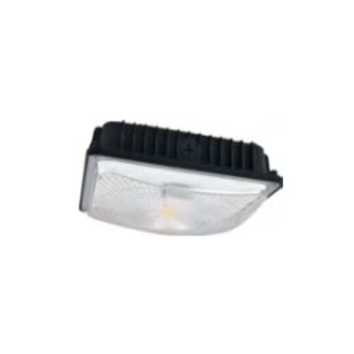 NaturaLED 28W MS Slim Canopy Light, 10x10, Dimmable, 120V-277V, 5000K, Black