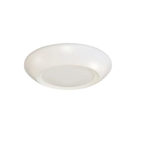 NaturaLED 7-in 12W LED Compact Flush Mount, 960 lm, 120V, 3000K, White