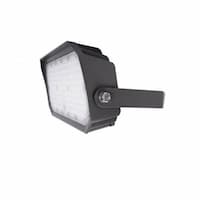 100W/130W/150W LED Flood Light w/ Yoke Mount, Dim, 120V-277V, 4000K