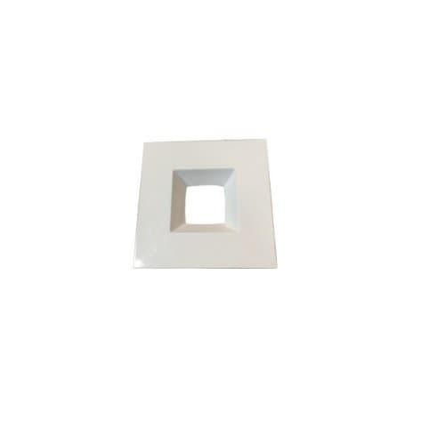 NaturaLED Square White Recessed Trim for 4" Recessed Light