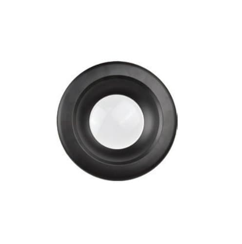 NaturaLED 6-in Round Recessed Trim for LED Recessed Downlight, Black, 10PK