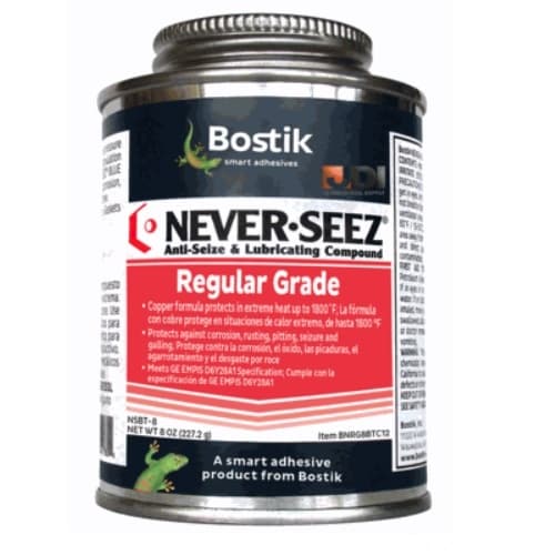 Never Seez 16 oz Silver Regular Grade Compound w/ Brush Top 