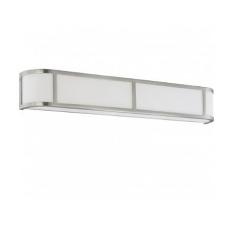 Nuvo 13W Odeon Wall Sconce Light, 4-Light, GU24 Base, Brushed Nickel