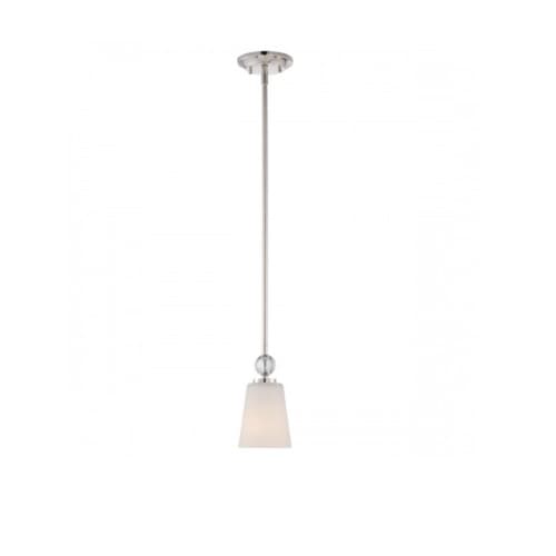 Nuvo 100W 48" Connie Mini Pendant Light, Polished Nickel