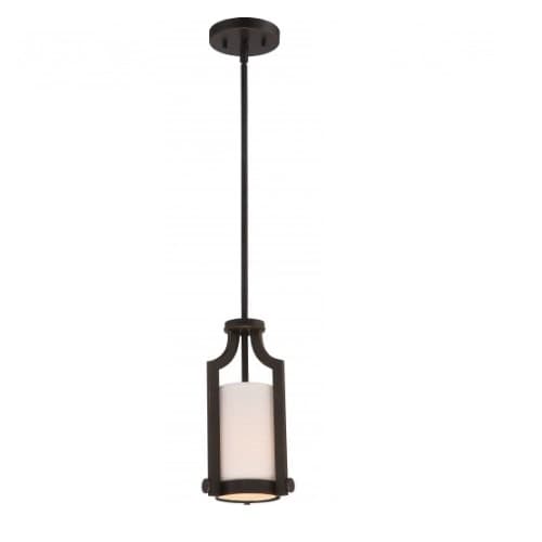 Nuvo Meadow Mini Pendant Light, Russet Bronze Finish