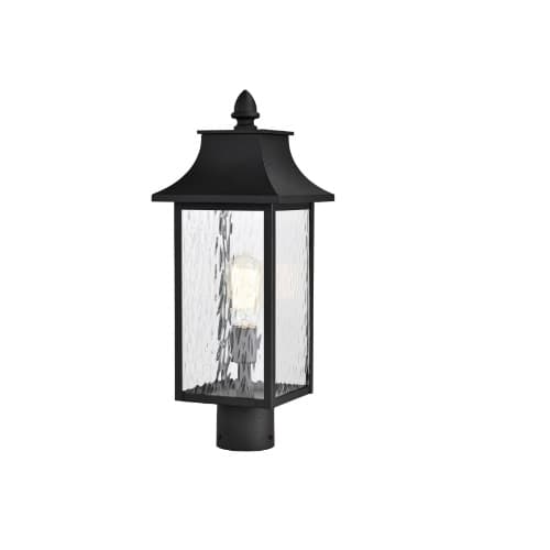 Nuvo 20-in Austen Outdoor Post Light Fixture w/o Bulb, 120V, Matte Black