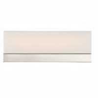 13W, Jackson LED Small Vanity Light, Brushed Nickel Finish