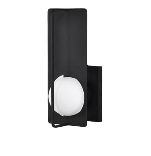 Nuvo 6W LED Portal Wall Lantern, Medium, Dimmable, 120V, 3000K, Black/White