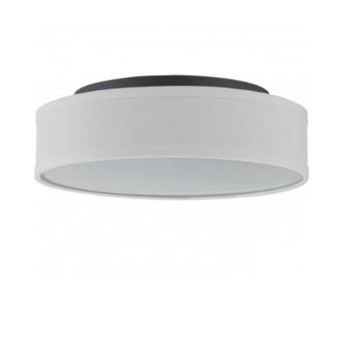 Nuvo 18W Heather LED Flush Mount, Aged Bronze, 3000K