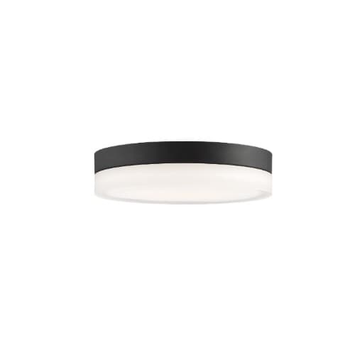 Nuvo 9-in 18W LED Flush Mount, 120V, CCT Selectable, Matte Black